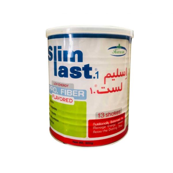 خرید قیمت فروش نحوه استفاده پودر اسلیم لست 1 کارن 300 گرم