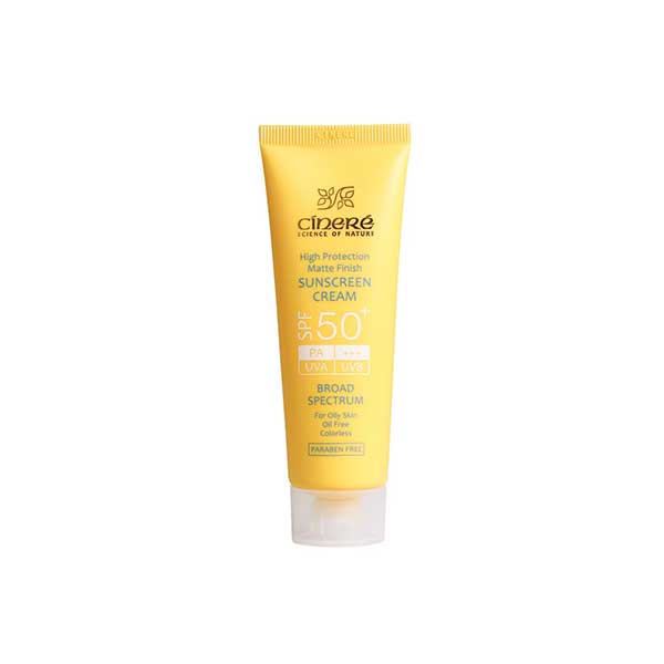 کرم ضد آفتاب +SPF50 سینره ۵۰ میلی لیتر