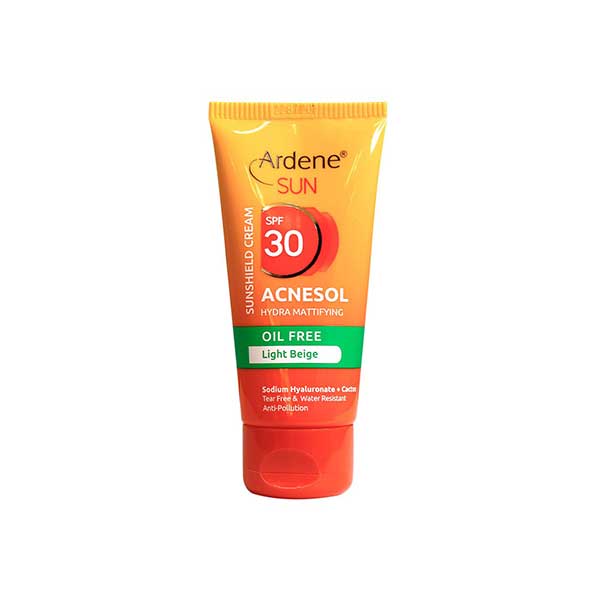 کرم ضد آفتاب رنگی SPF30 آردن خاصیت مات کنندگی ۵۰ میلی لیتر