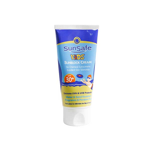 کرم ضد آفتاب کودکان SPF30 سان سیف ۵۰ گرم