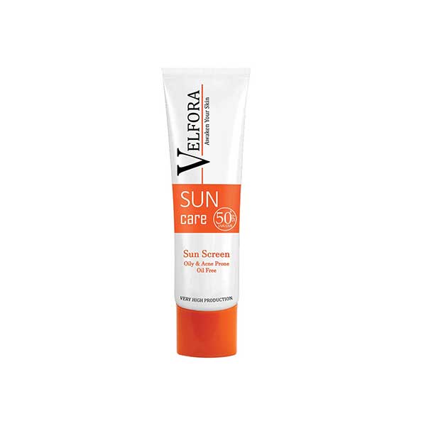 کرم ضدآفتاب فاقد چربی SPF50 ولفرا